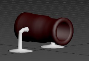 3D canon for unity made in 3dsMax